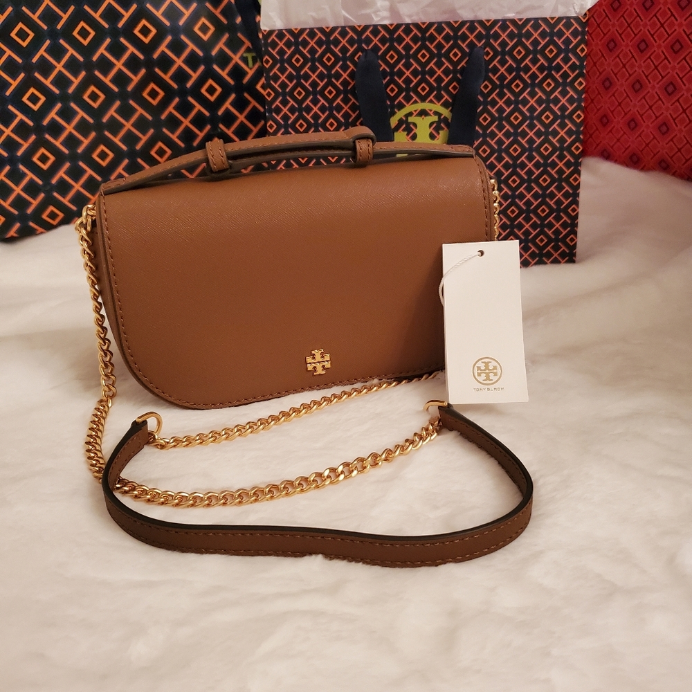 🚫SOLD NEW! TORY BURCH FABULOUS! Tory Burch Emerson Top Handle Crossbody - Picture 2 of 15